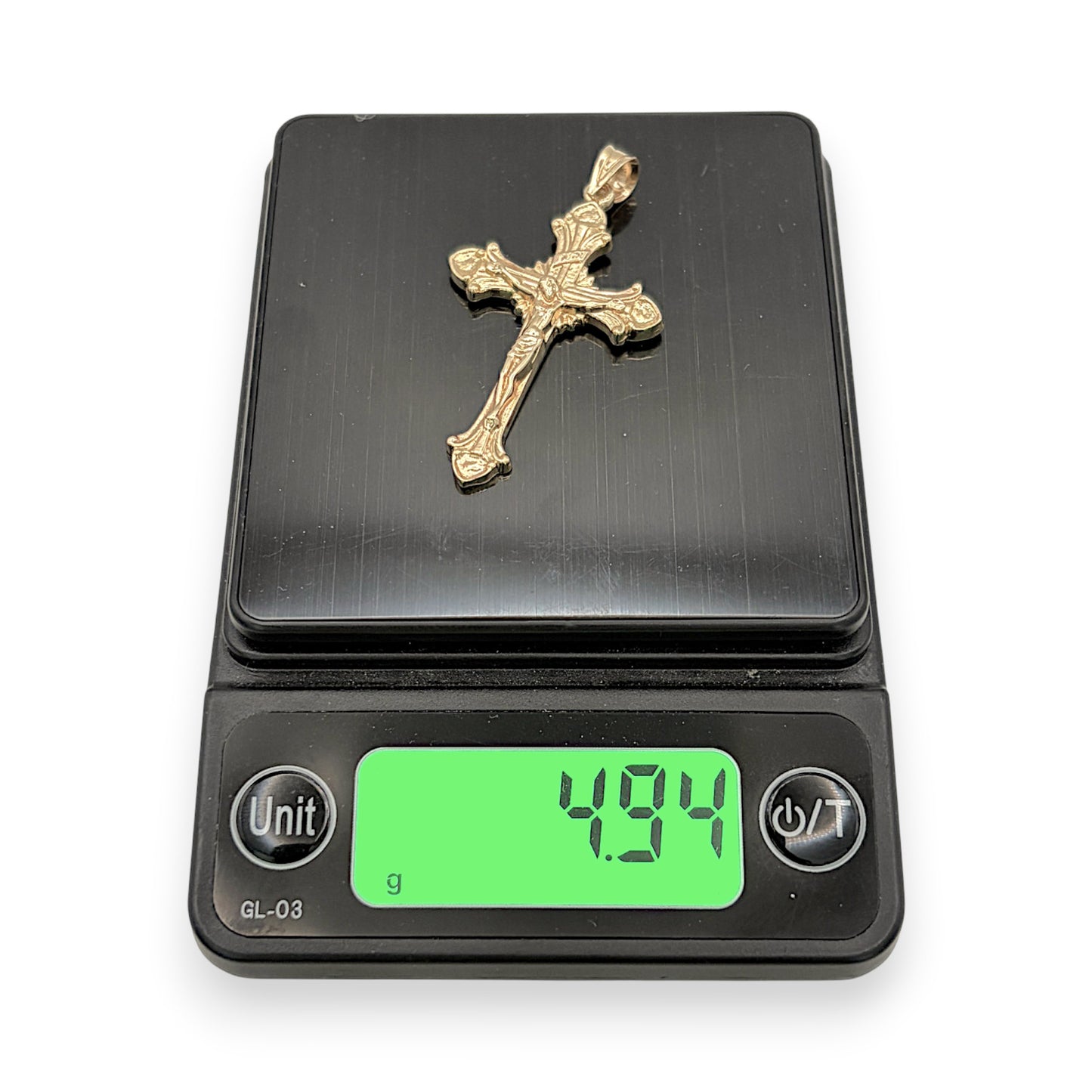 NZGD | 10kt Gold Vintage Faith Crucifix Pendant