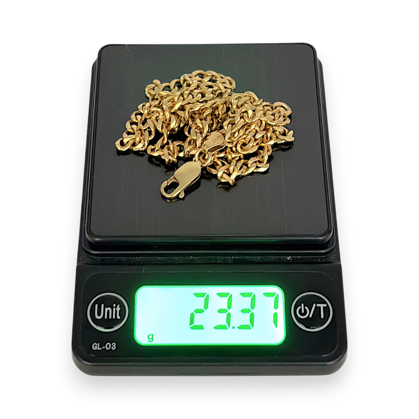 MZGD | 9ct Gold Aotearoa Curb Chain 61cm