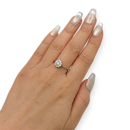 NZGD | 18ct Gold Celestia Bloom Ring Valuation $4,000