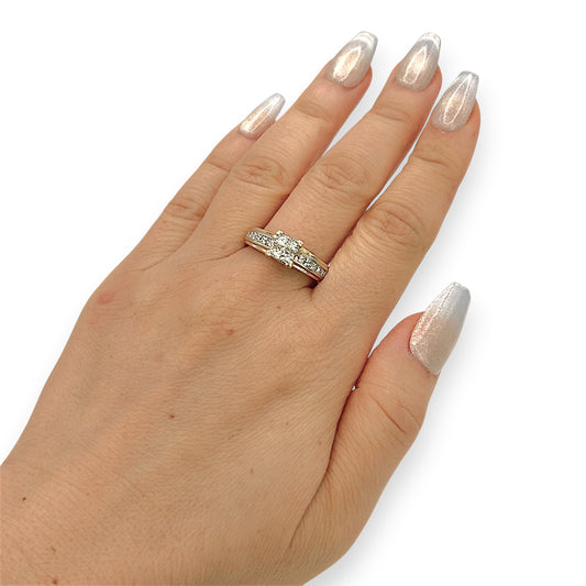 NZGD | 18ct Gold Princess Brilliance Ring Valuation $6,200