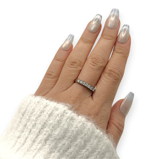 NZGD | 18ct Gold Golden Grip Diamond Elegance Ring Valuation $5,350