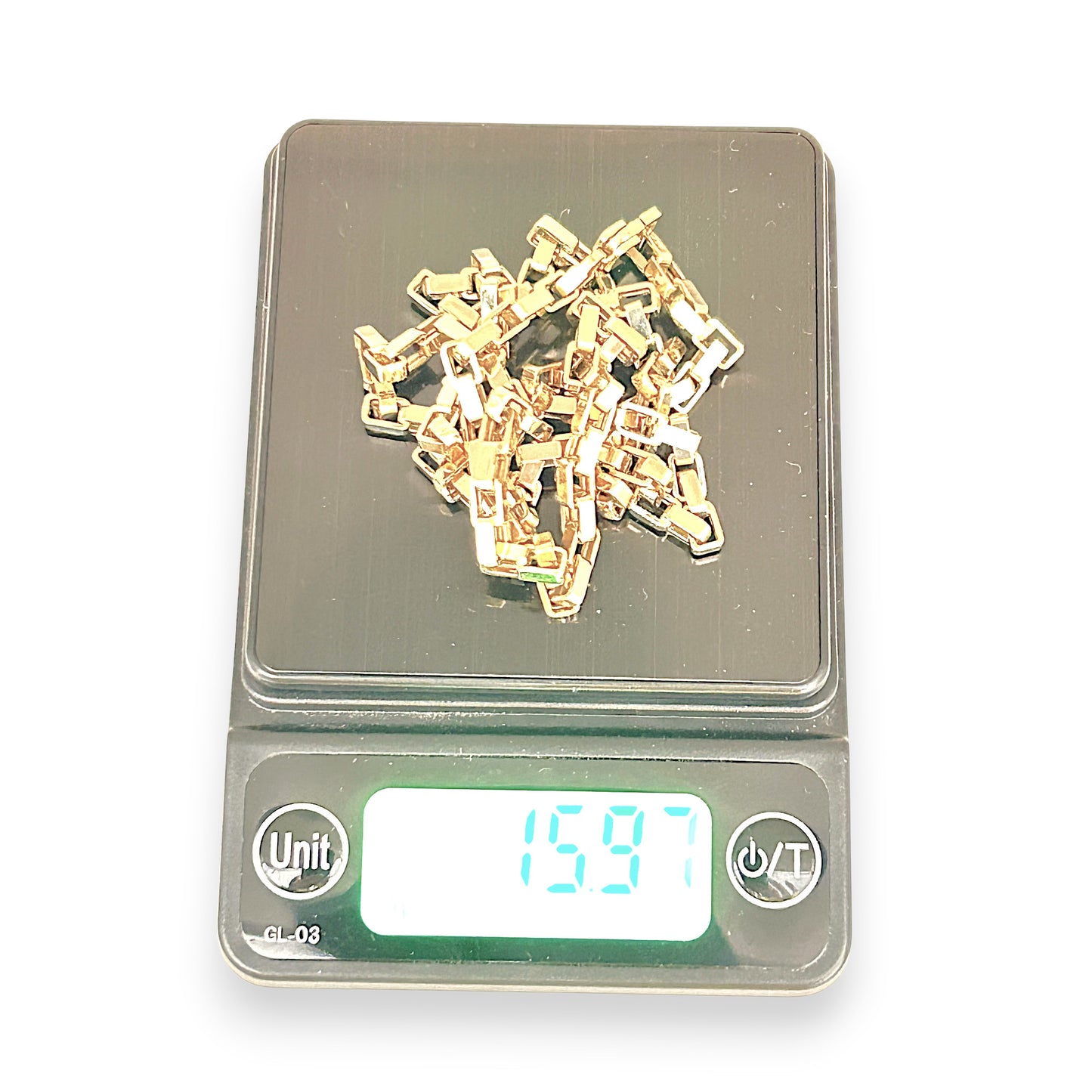 BRAND NEW | 18ct Gold Imperial Box‑Bold Chain 49cm