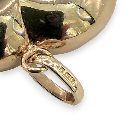 NZGD | 9ct Gold Heart of Pure Elegance Pendant 32mm