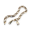 NZGD | 9ct Gold Italian Refined Bracelet with 'B" Initial Charm 19.5cm