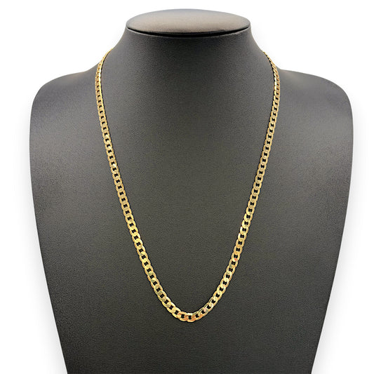 NZGD | 10ct Gold Signature Curb Elegance Chain 55cm