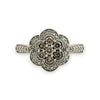 NZGD | 9ct White Gold Frost‑Petal Diamond Ring Valuation $2,000