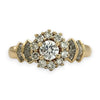 NZGD | 20ct Gold Celestial Diamond Crown Ring Valuation $6,200