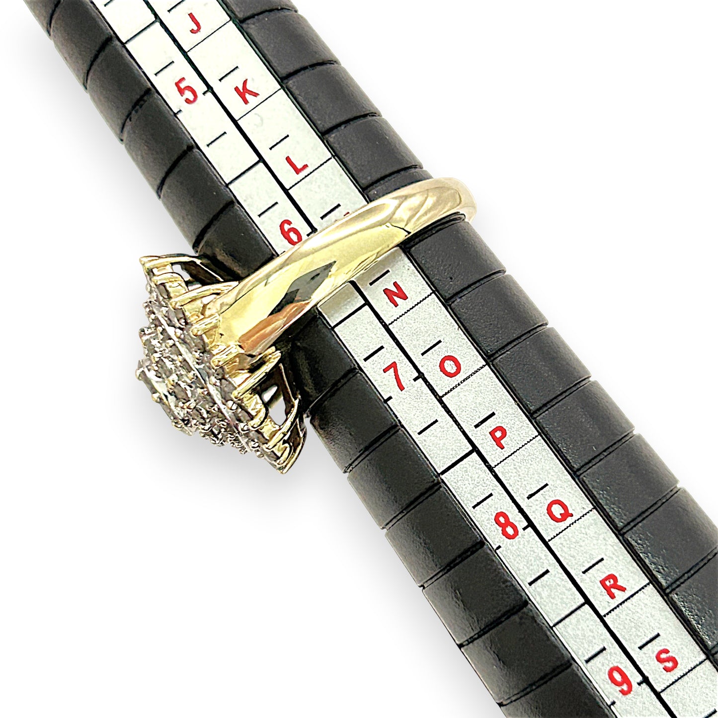 NZGD | 9ct Gold Aurora Bloom Diamond Ring Valuation $3,750