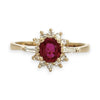 NZGD | 18ct Gold Classic Vintage Crimson Ruby Ring Valuation $3,500