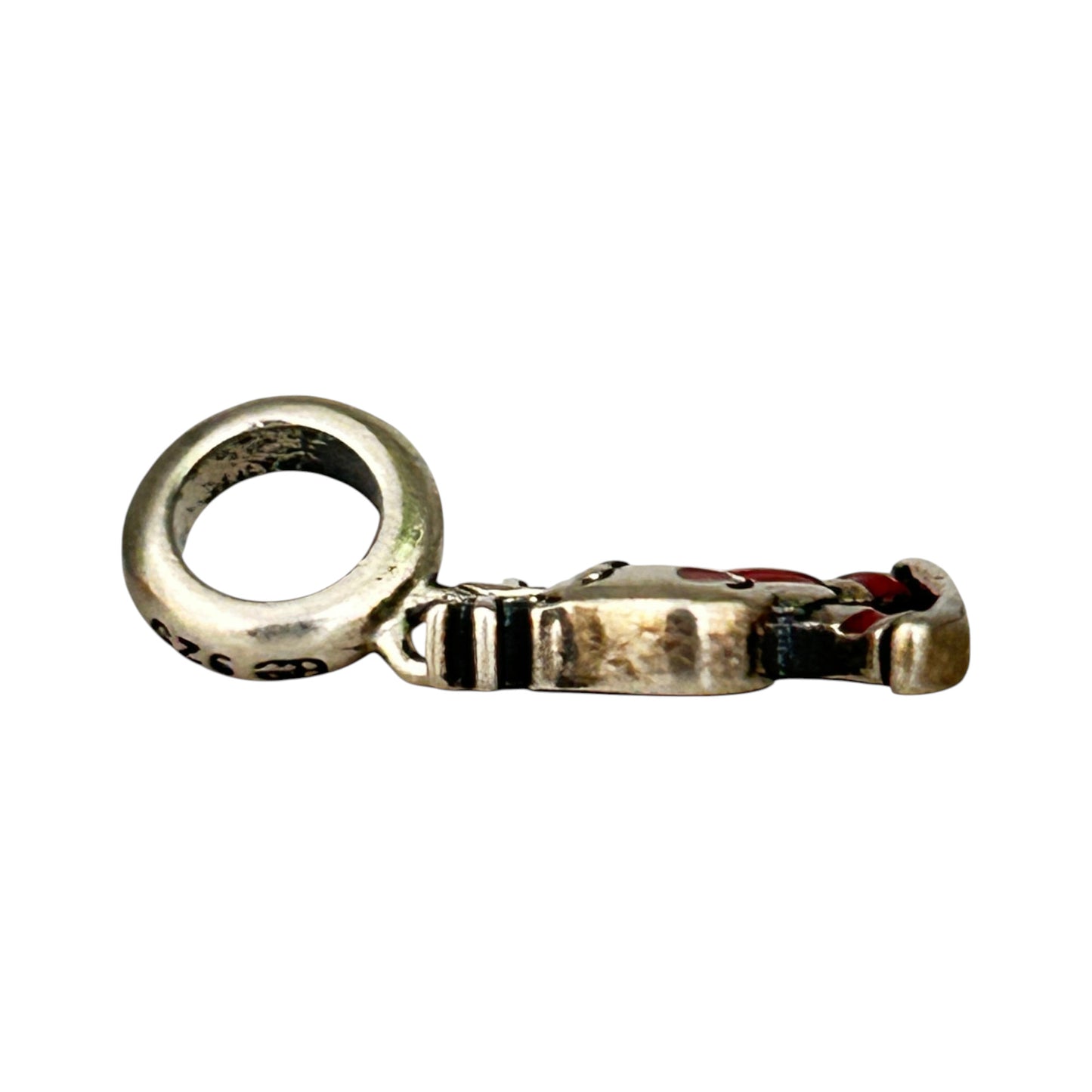 SILVER DEAL | Sterling Silver Dangle Charm - Reindeer