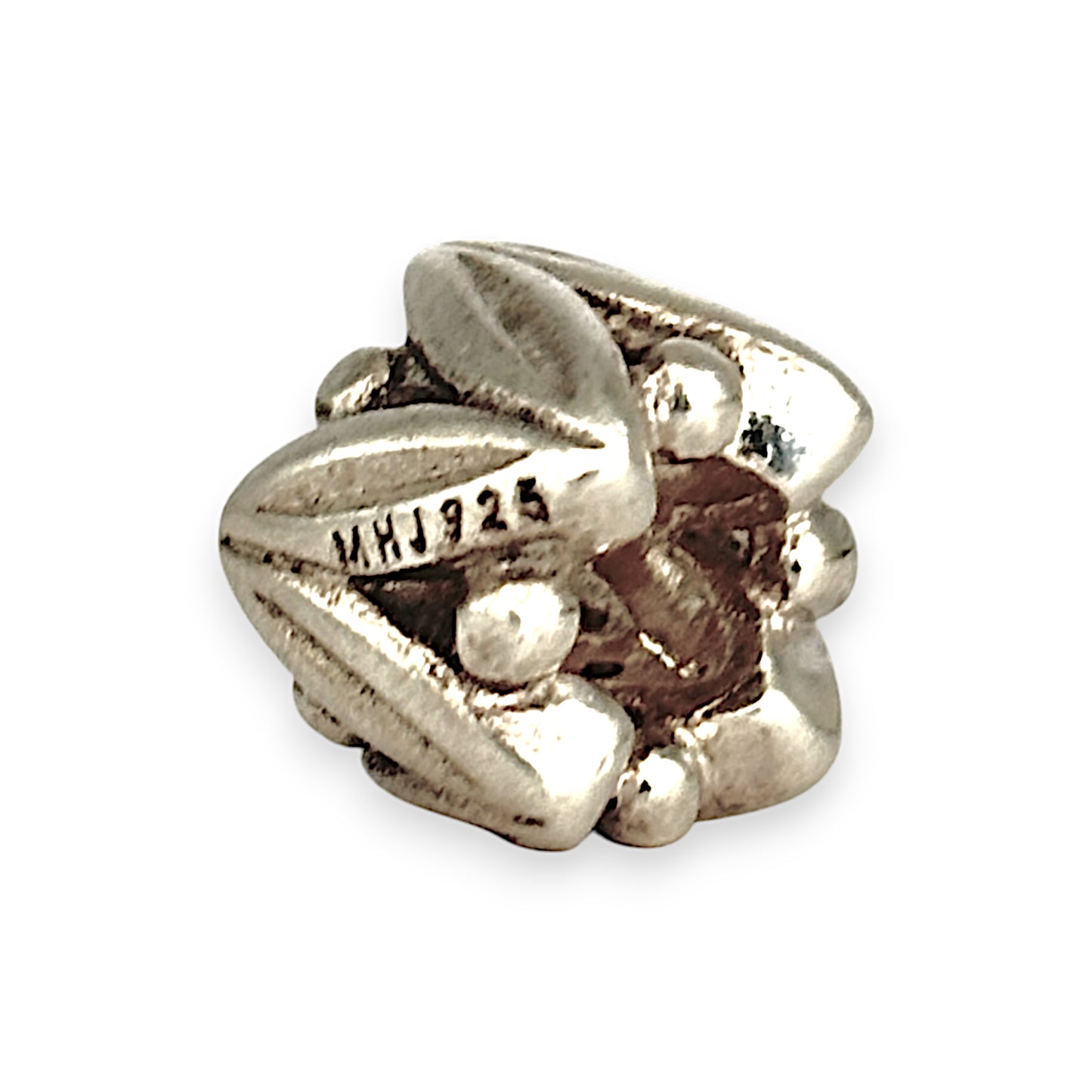 SILVER DEAL | MHJ Sterling Silver Spacer Charm - Leaves
