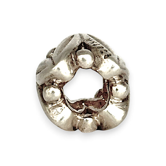 SILVER DEAL | MHJ Sterling Silver Spacer Charm - Leaves