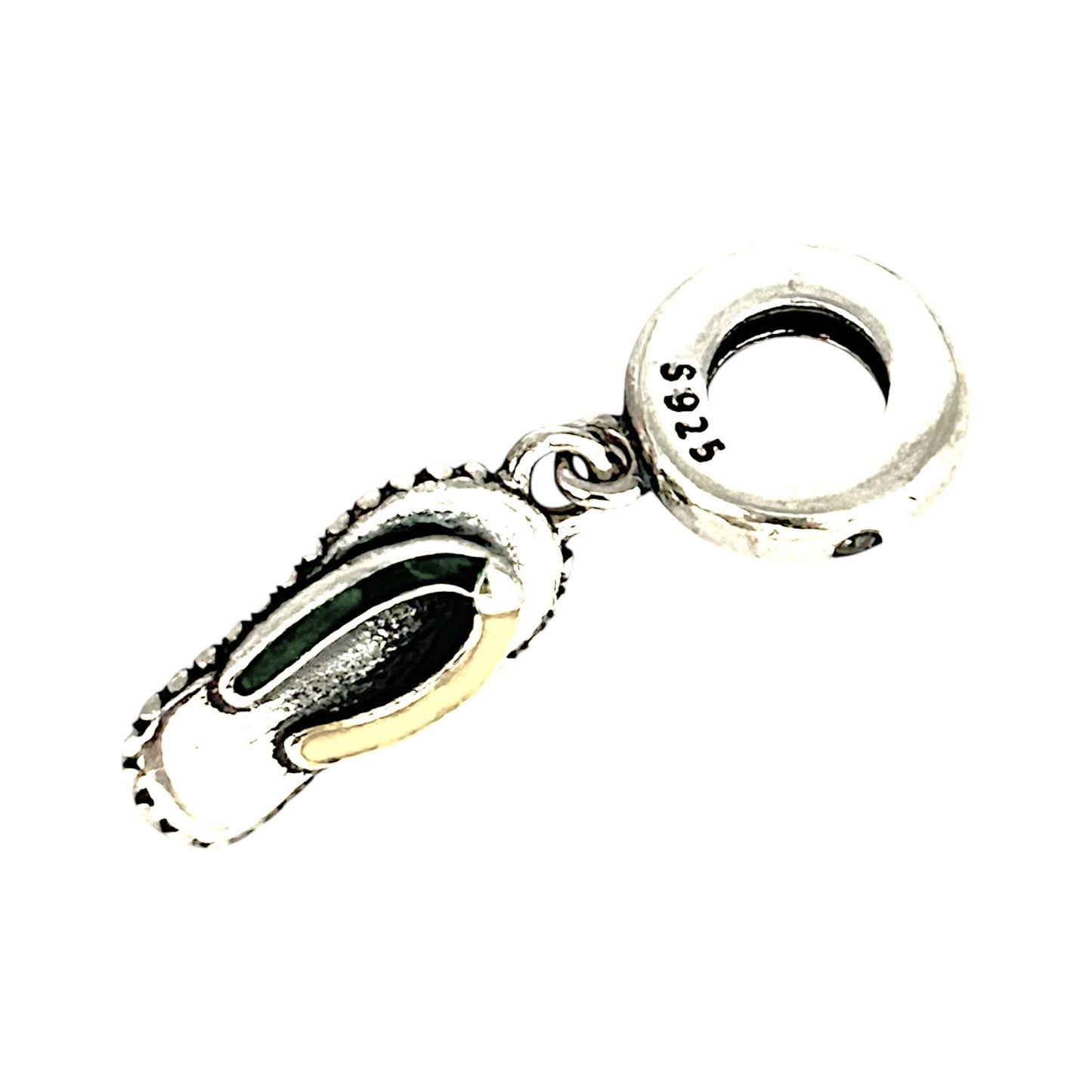 SILVER DEAL | Sterling Silver Dangle Charm - Flip Flop