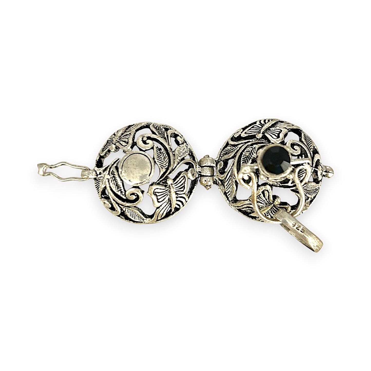 SILVER DEAL | Sterling Silver Hand Made Open Filigree Locket