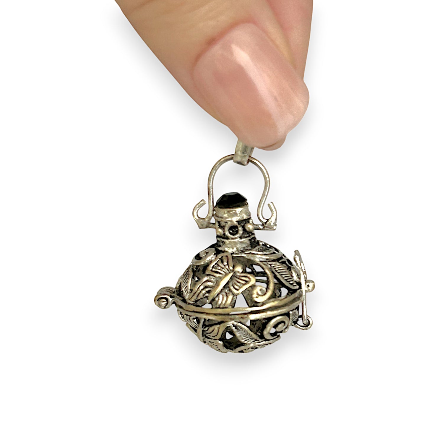 SILVER DEAL | Sterling Silver Hand Made Open Filigree Locket