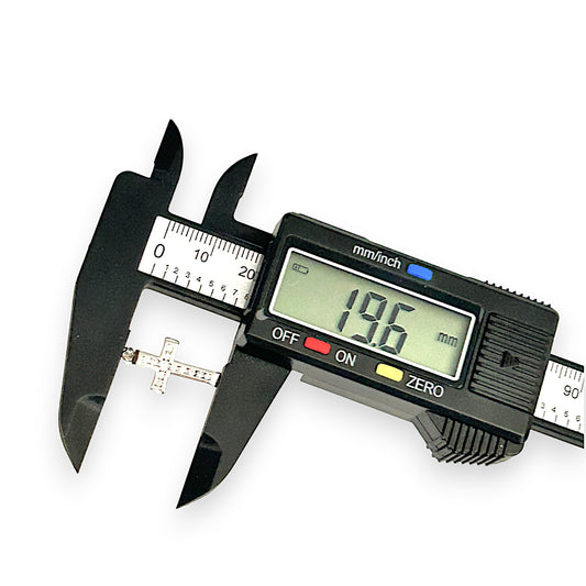 SILVER DEAL | Sterling Silver Cross with Cubic Zirconia