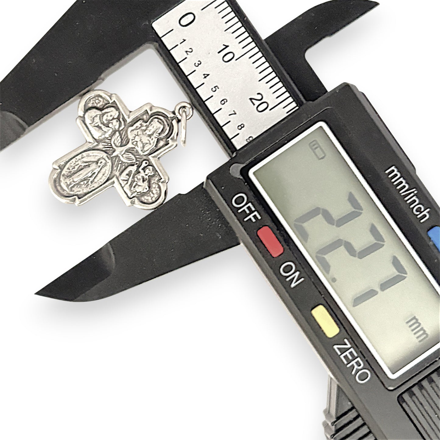 SILVER DEAL | Sterling Silver Vintage 4-way Cross Pendant - Double sided