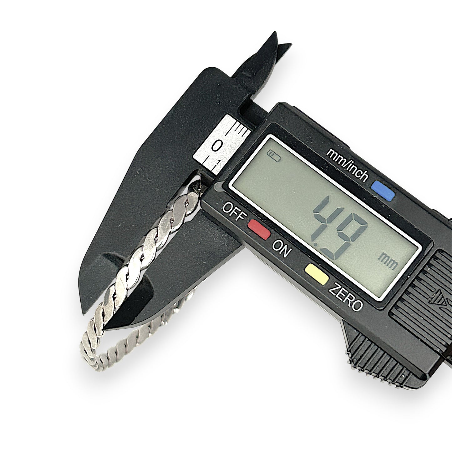 SILVER DEAL | Sterling Silver Rope WhisperBangle 62.7mm