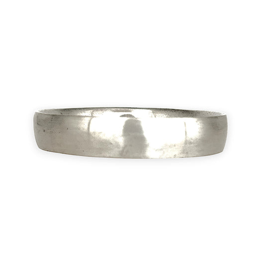 SILVER DEAL | Sterling Silver Solid Chunky Heavy Weight Oval Bangle