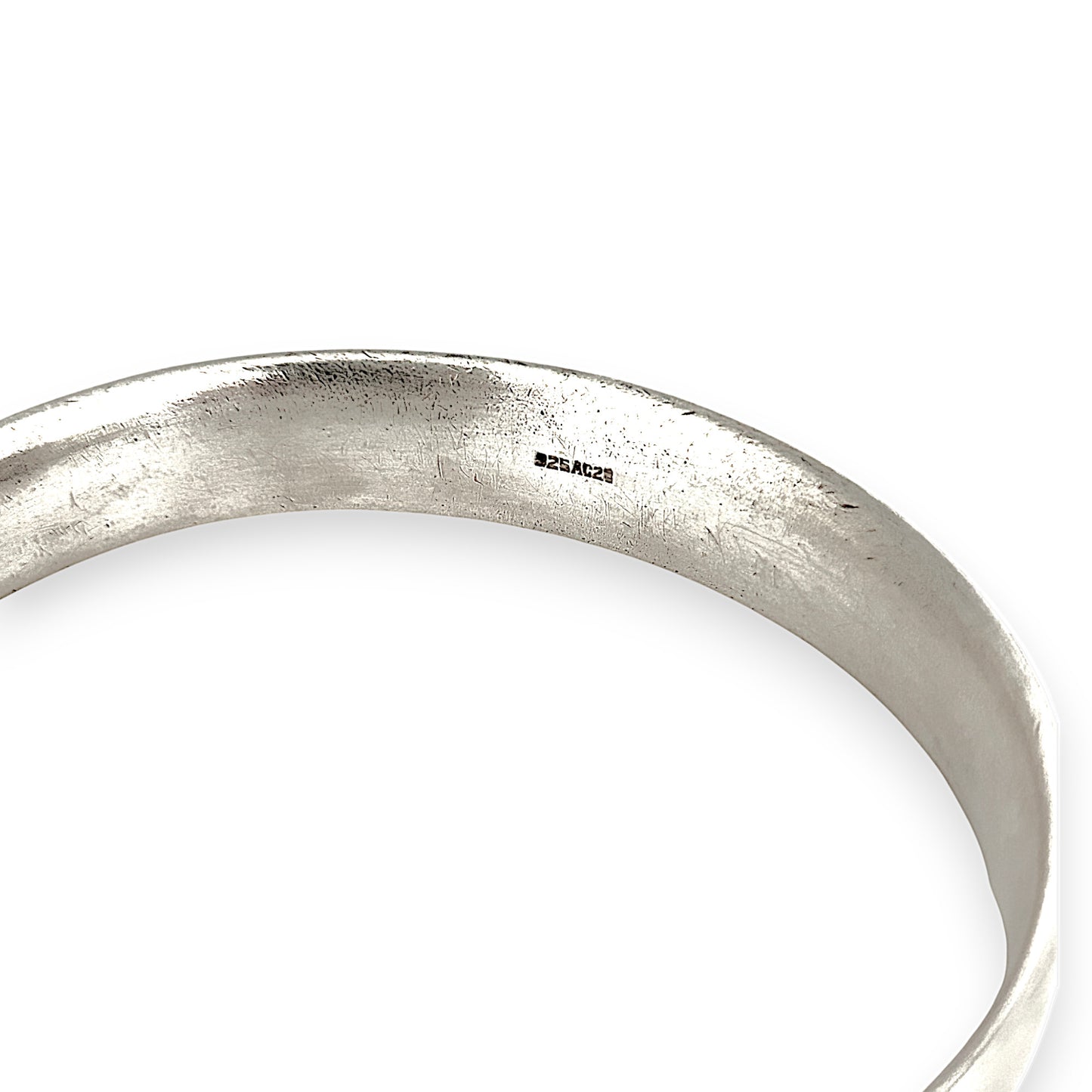 SILVER DEAL | Sterling Silver Solid Chunky Heavy Weight Oval Bangle