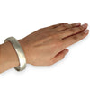 SILVER DEAL | Sterling Silver Solid Chunky Heavy Weight Oval Bangle