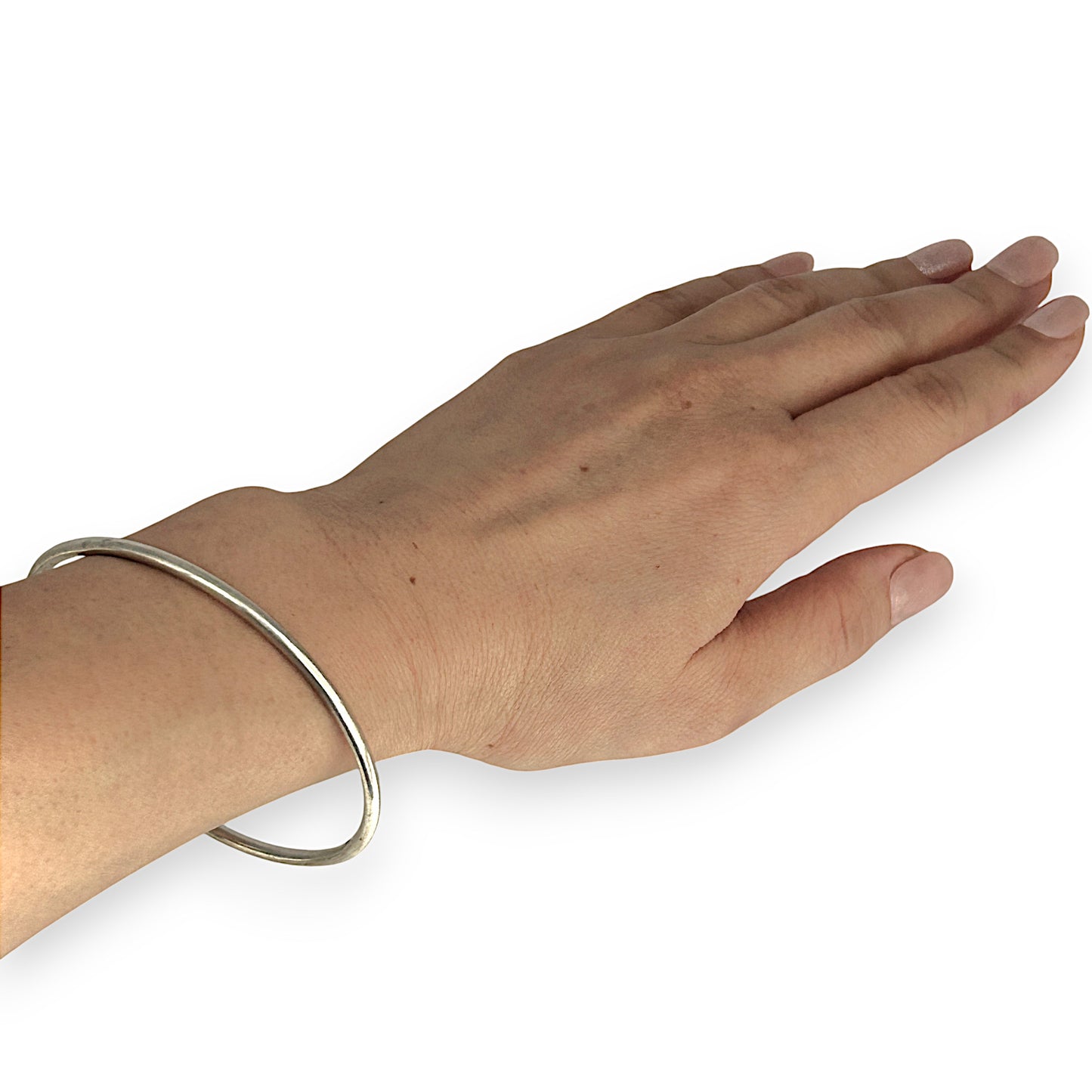 SILVER DEAL | Sterling Silver Elegant Round Bangle