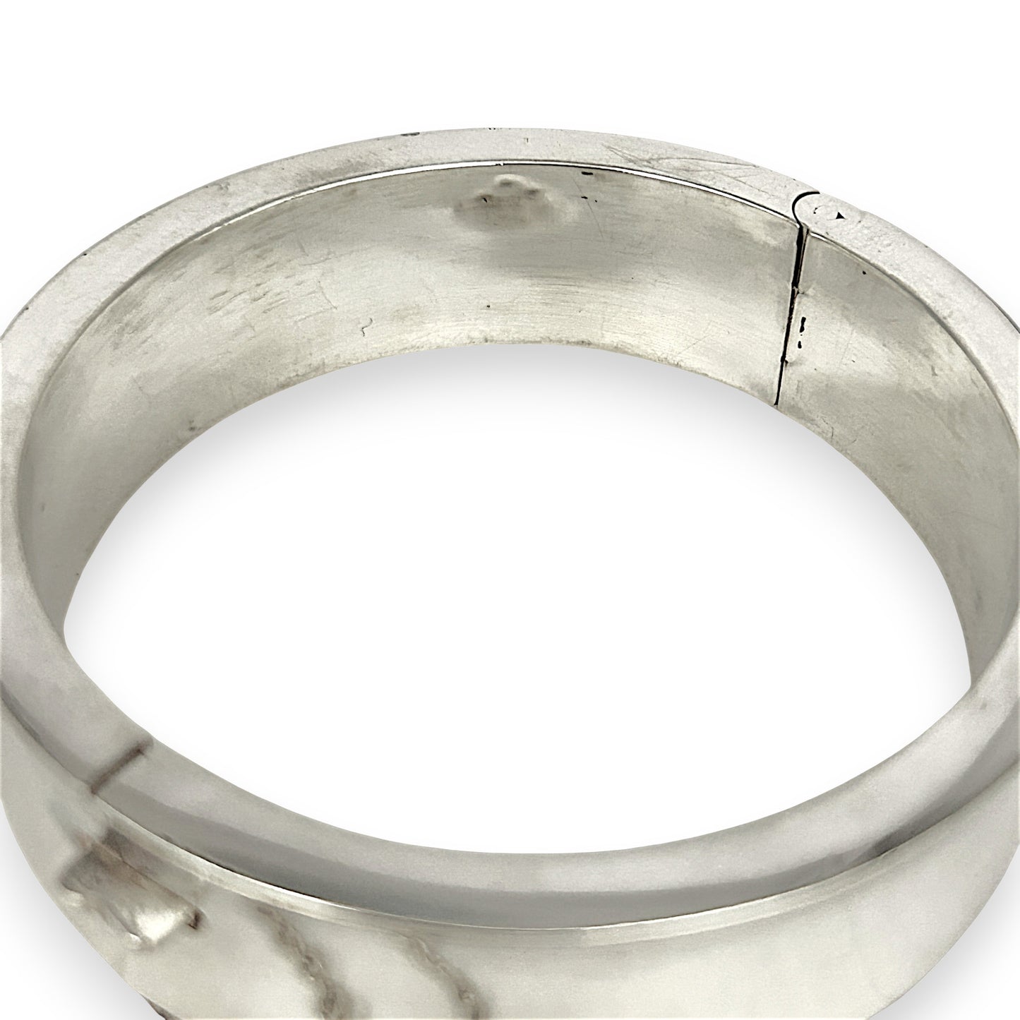 SILVER DEAL | Sterling Silver Contour Bold Bangle 59.8mm