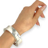 SILVER DEAL | Sterling Silver Contour Bold Bangle 59.8mm