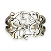 SILVER DEAL | Sterling Silver Butterflies Open Work Ring