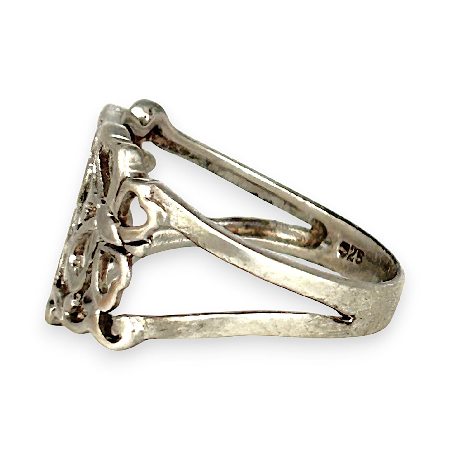 SILVER DEAL | Sterling Silver Butterflies Open Work Ring