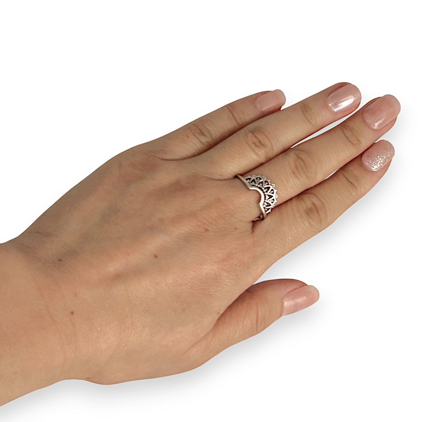 SILVER DEAL | Sterling Silver Vintage Crown Ring