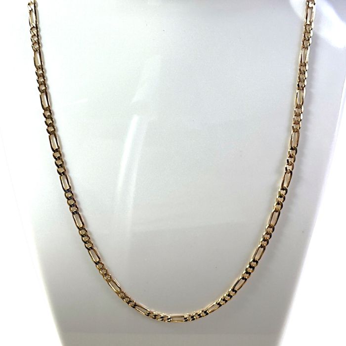 Elegant 9ct Gold Figaro 1-3 Chain