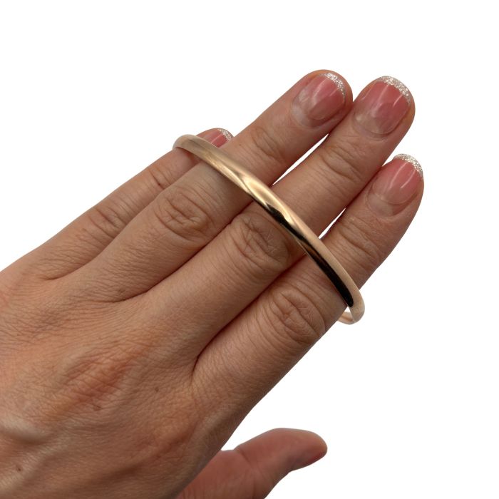 9ct Rose Gold Bangle