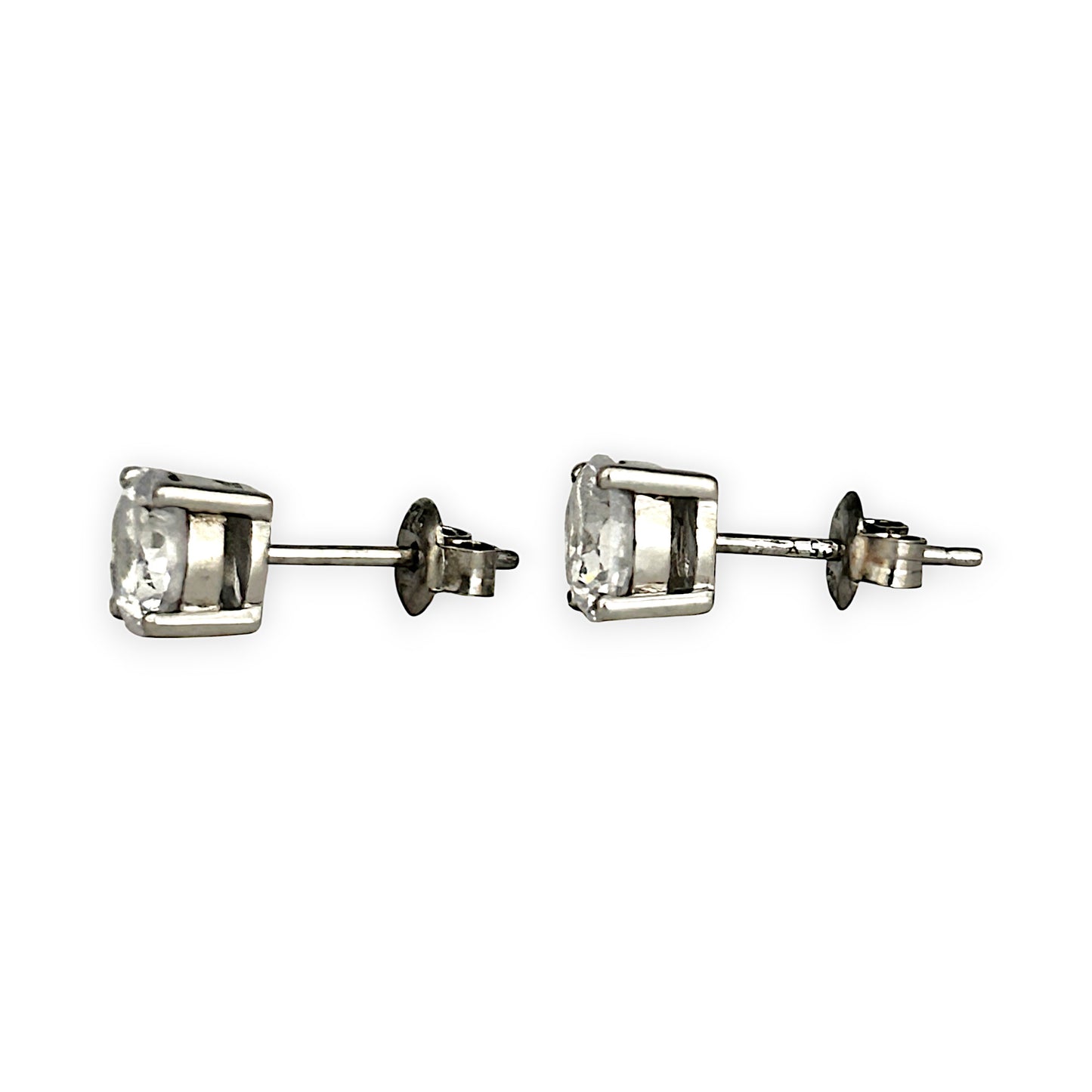 SILVER DEAL | Sterling Silver Stunning Cubic Zirconia Stud Earrings