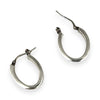 SILVER DEAL | Sterling Silver Rugged Luna Loops Hoop Earrings