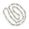SILVER DEAL | NZ Sterling Silver 3-1 Figaro Chain Length 60cm