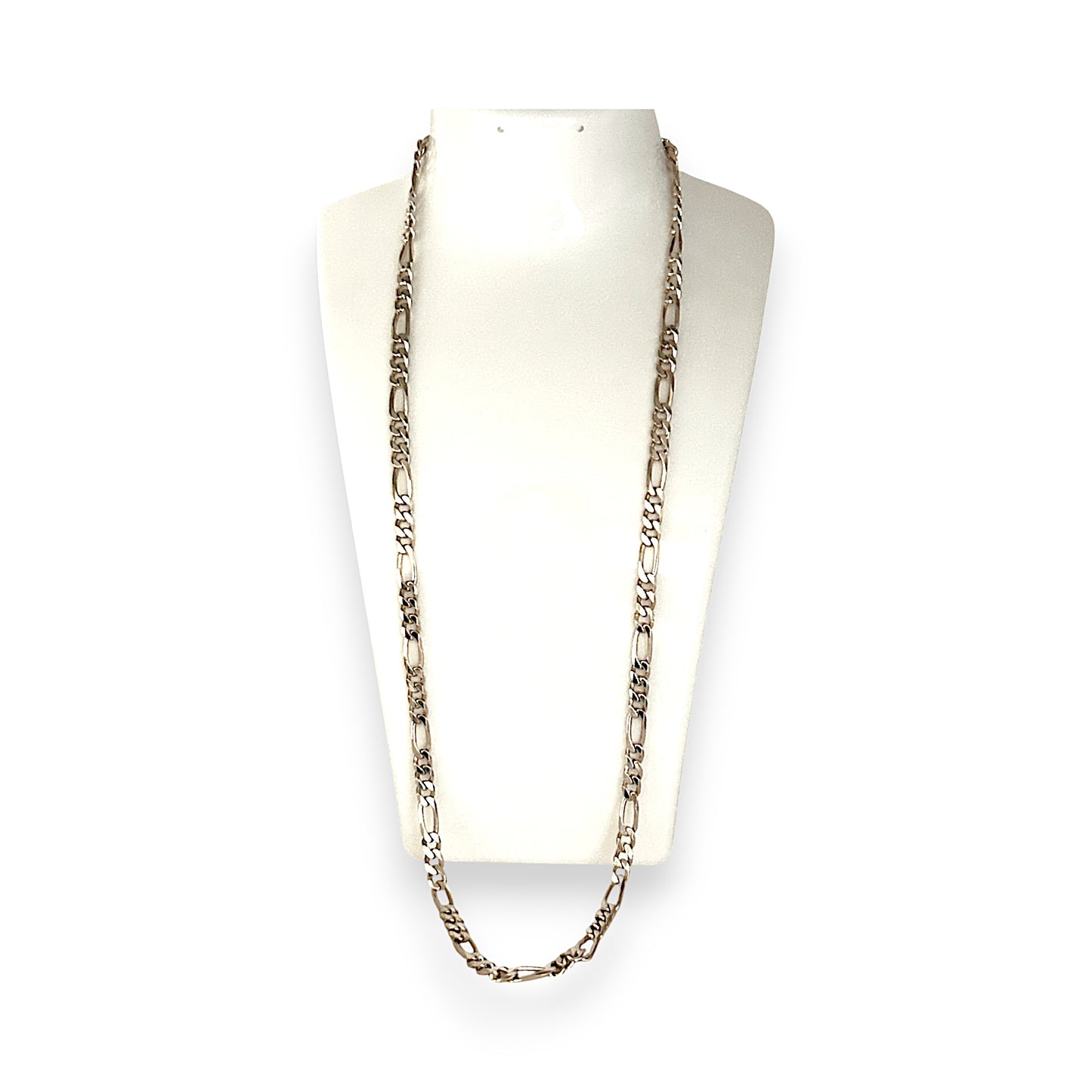 SILVER DEAL | NZ Sterling Silver 3-1 Figaro Chain Length 60cm