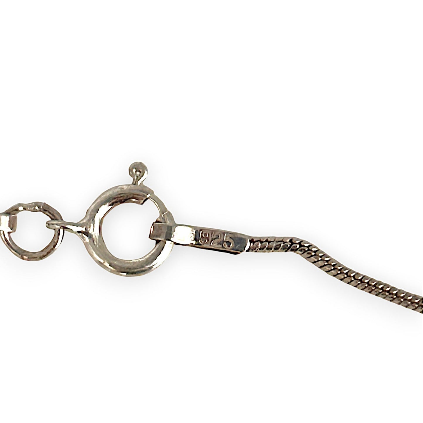 SILVER DEAL | Sterling Silver Round Snake Chain Length 45cm