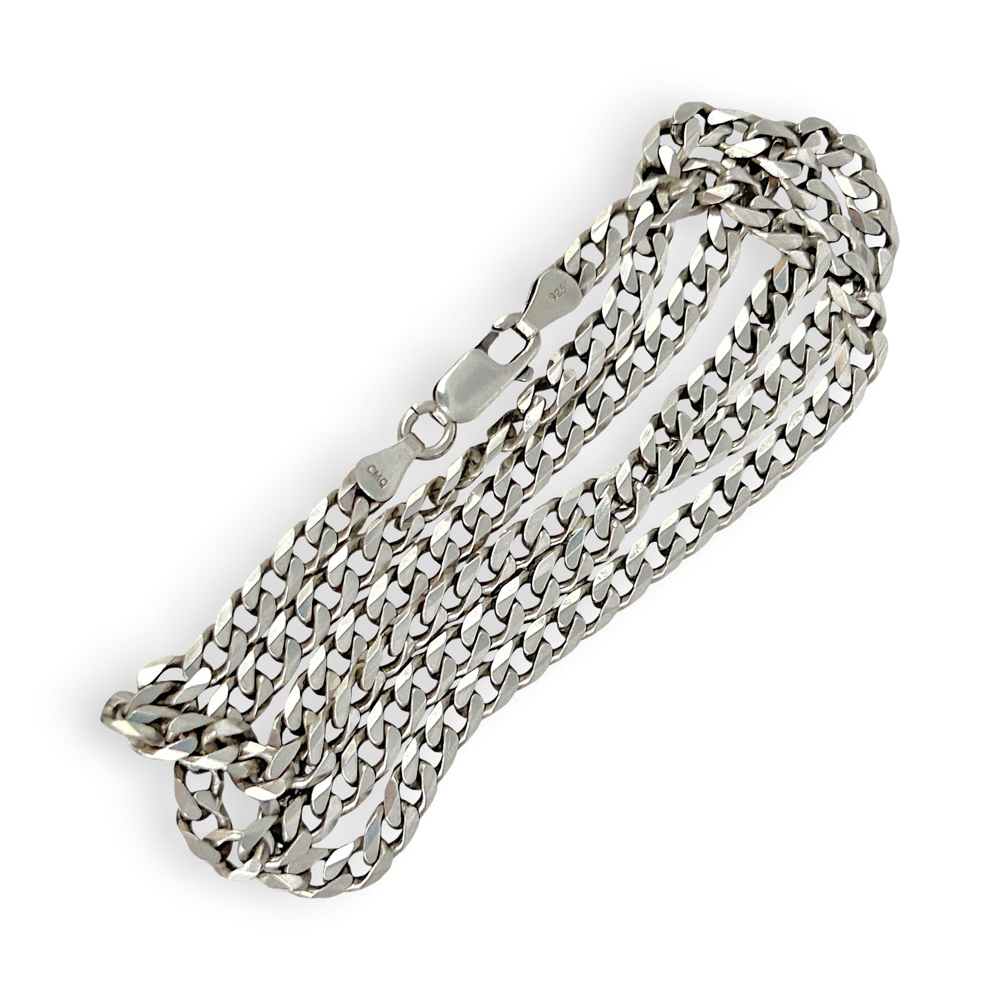 SILVER DEAL | Sterling Silver Celestio Sleek Curb Chain 50cm