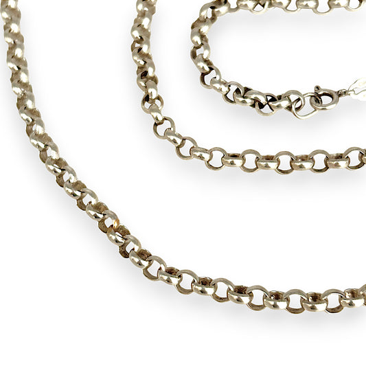 SILVER DEAL | Sterling Silver Belcher Chain Length 70cm