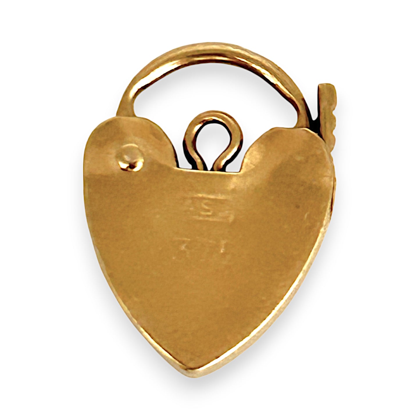 GOLD DEAL | 9K Gold Vintage Heart Padlock