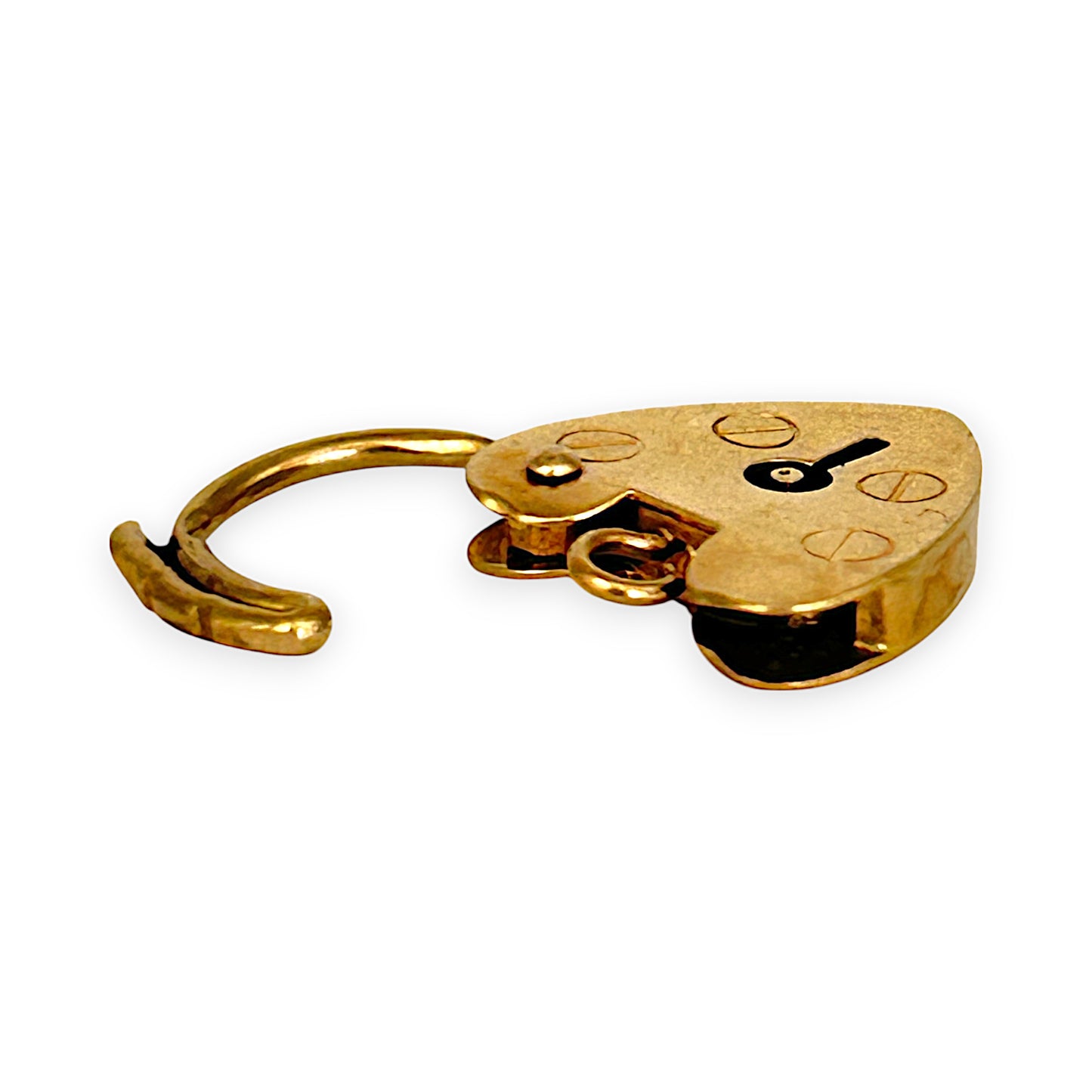 GOLD DEAL | 9K Gold Vintage Heart Padlock