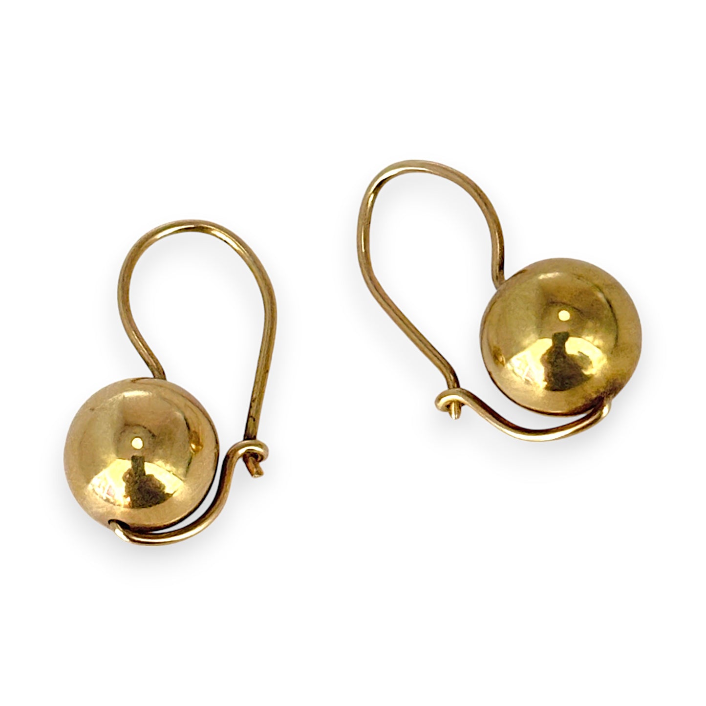 GOLD DEAL | 9ct Gold 8.8mm Ball Drop Earrings