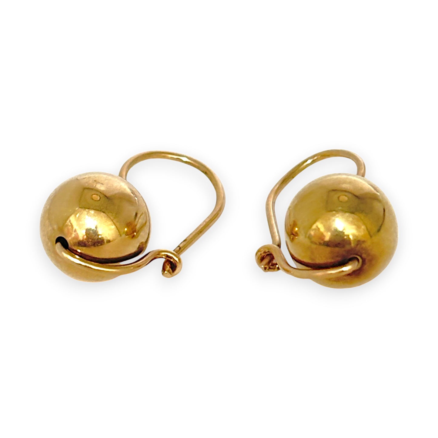 GOLD DEAL | 9ct Gold 8.8mm Ball Drop Earrings