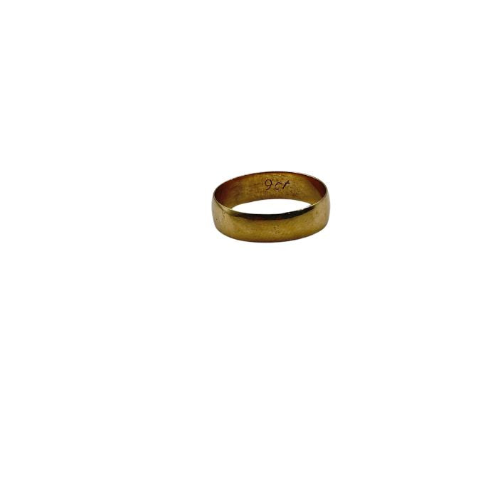 Radiant 9ct Gold Smooth Band