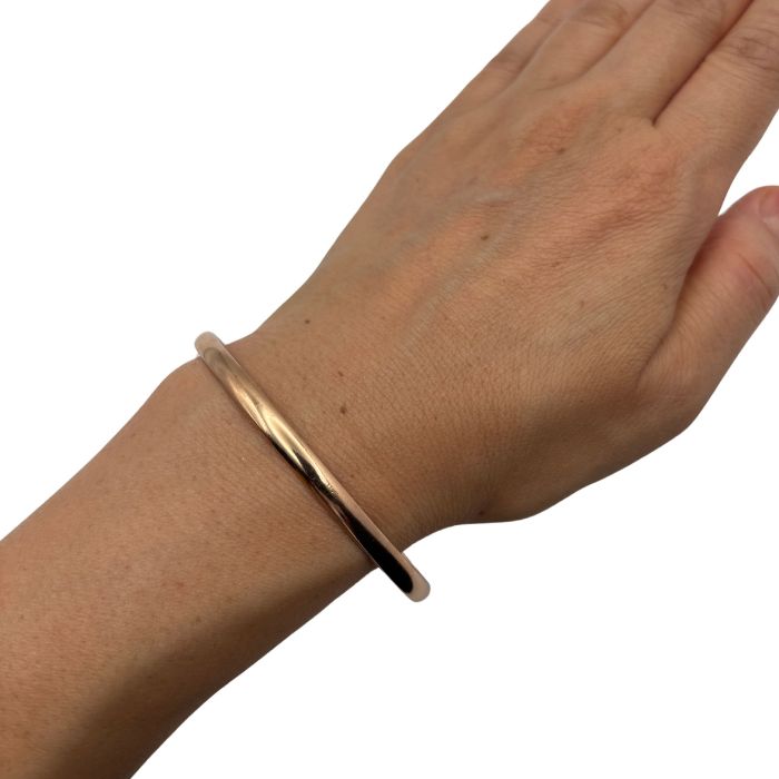 9ct Rose Gold Bangle