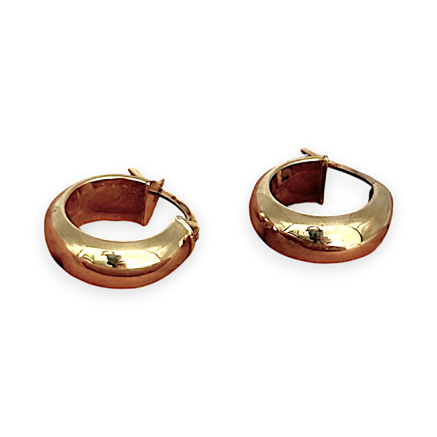 GOLD DEAL | 9ct (9K) Gold Wide Orbit Hoop Earrings