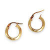 GOLD DEAL | 9ct (9K) Gold Wide Orbit Hoop Earrings