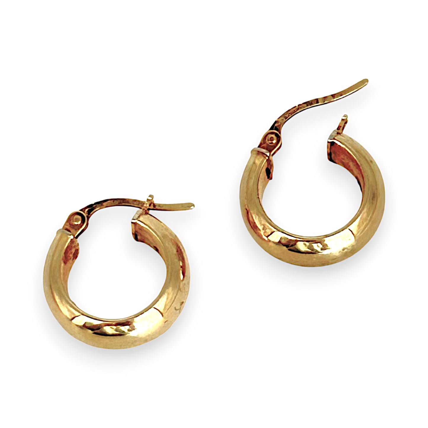 GOLD DEAL | 9ct (9K) Gold Wide Orbit Hoop Earrings