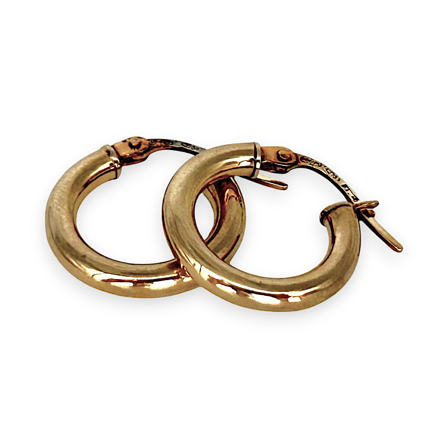 GOLD DEAL | 9K Gold Halo Hoop Earrings